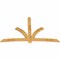 Ekena Millwork Davenport Rough Sawn Timber Gable Bracket, Western Red Cedar, 108"W x 68"H x 2"D x 6"F, 15/12 Pitch GBW108X68X0206DAV00RWR - alternate 3